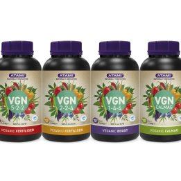 Pack 4 VGN 250ml Atami - Fertilizantes Veganic