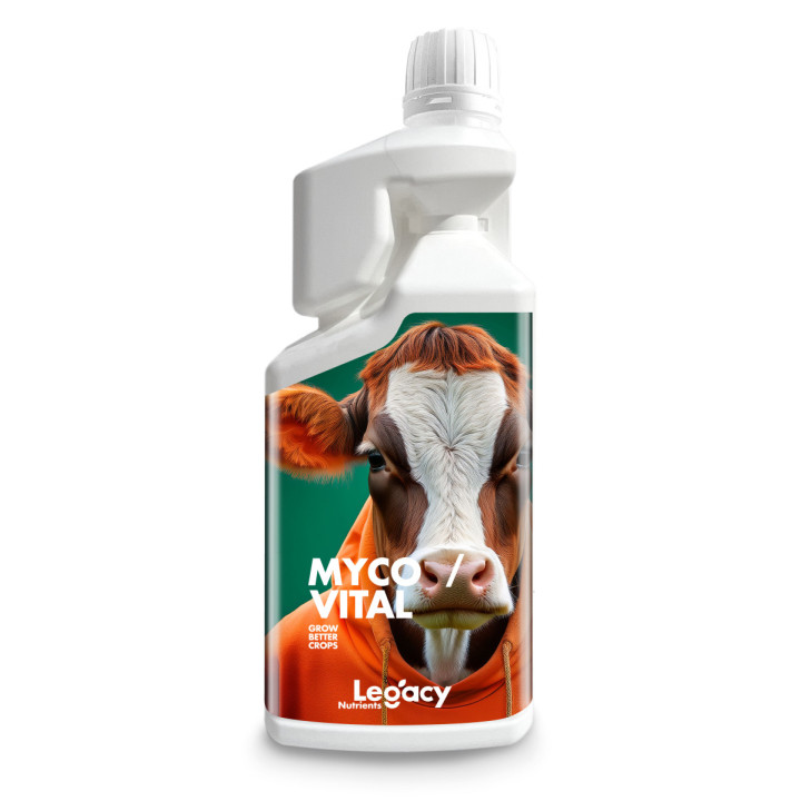Mycovital 250ml Legacy - Fertilizante Ecológico - Nutrientes Vegetales