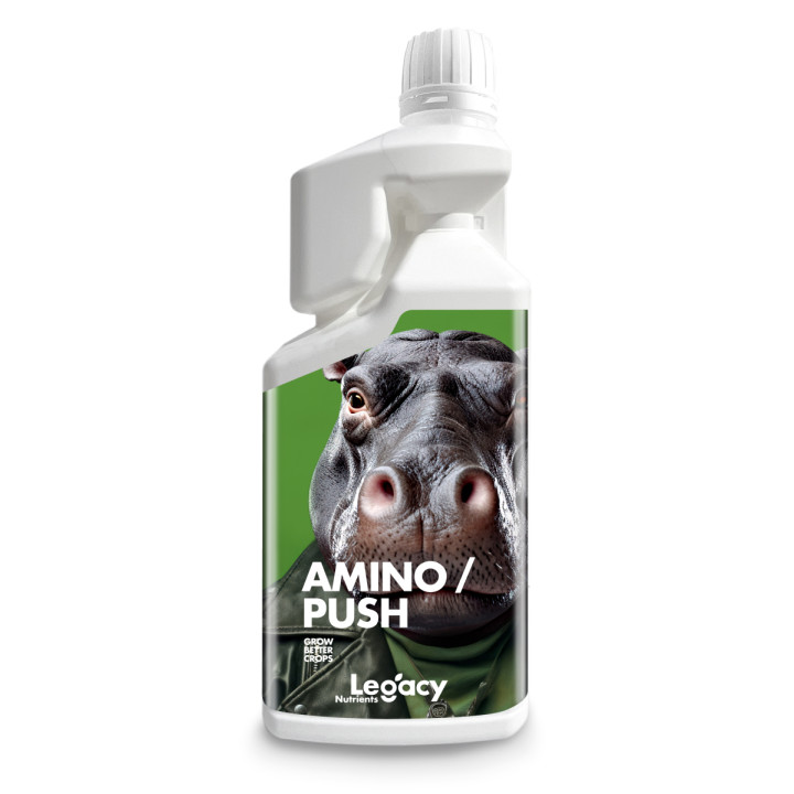 Aminopush 5L Legacy - Fertilizante de Aminoácidos Veganos - Nutrientes Vegetales