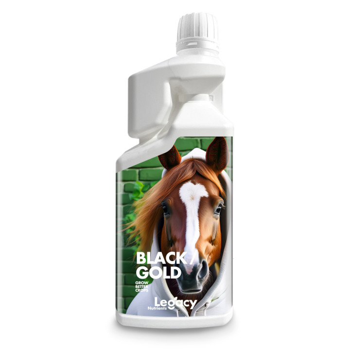 Black Gold 500ml Legacy - Mejorador de Suelo Ecológico - Nutrientes Vegetales