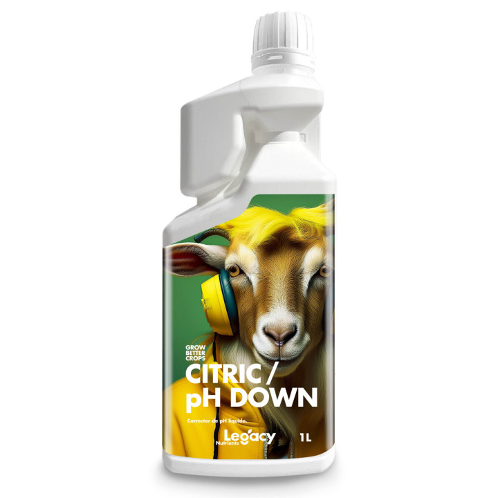 Citric pH Down Legacy - Corrector Ecológico de pH - Fertilizantes