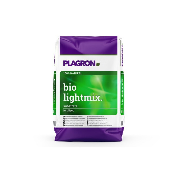 Sustrato Biolight 50L Plagron - Cultivo Eficiente - Sustratos