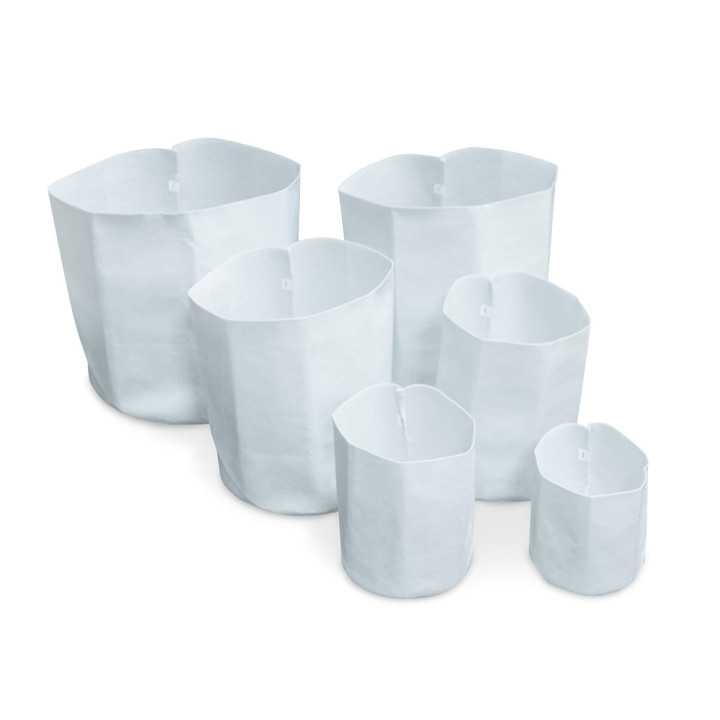 Maceta Root Tex Redonda Negra 7,57 L - Biodegradable - Macetas de Tela y Bolsas