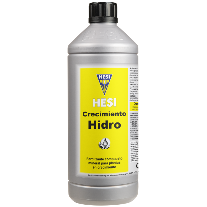 Hidro Crecimiento 1 L Hesi - Fertilizante Eficaz - Nutrientes