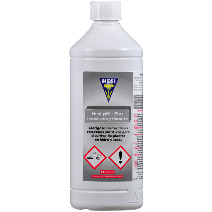 Hesi pH Up Plus 1 L - Mejora el pH de tus plantas - Fertilizantes