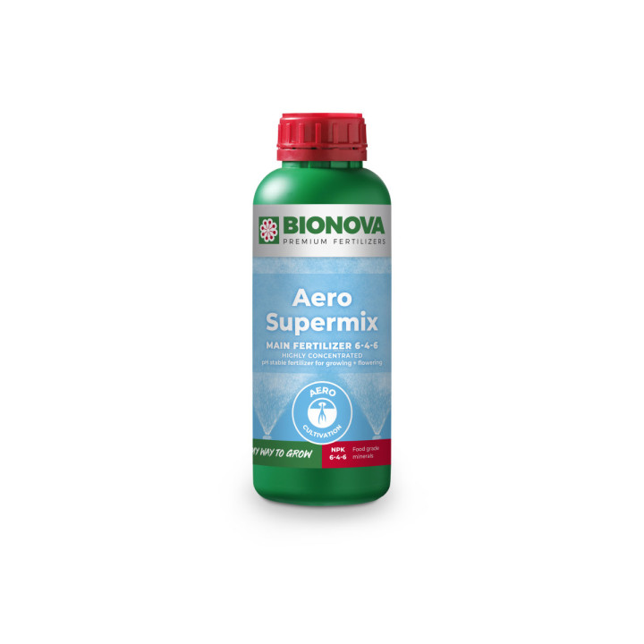 Aereo SuperMix 1 L BioNova - Fertilizante NFT - Nutrientes