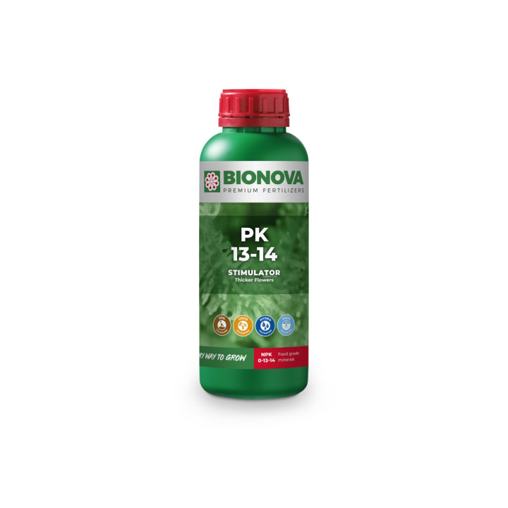 PK 13-14 1 L BioNova - Fertilizante para Floración - Aditivos Varios