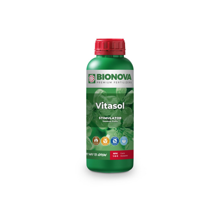 VitaSol 0.25 L BioNova - Mejorador Orgánico del Suelo - Estimulantes de la planta