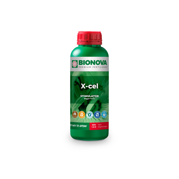 X-Cel 0.25 L BioNova - Estimulador de Crecimiento y Floración - Estimulantes de la planta