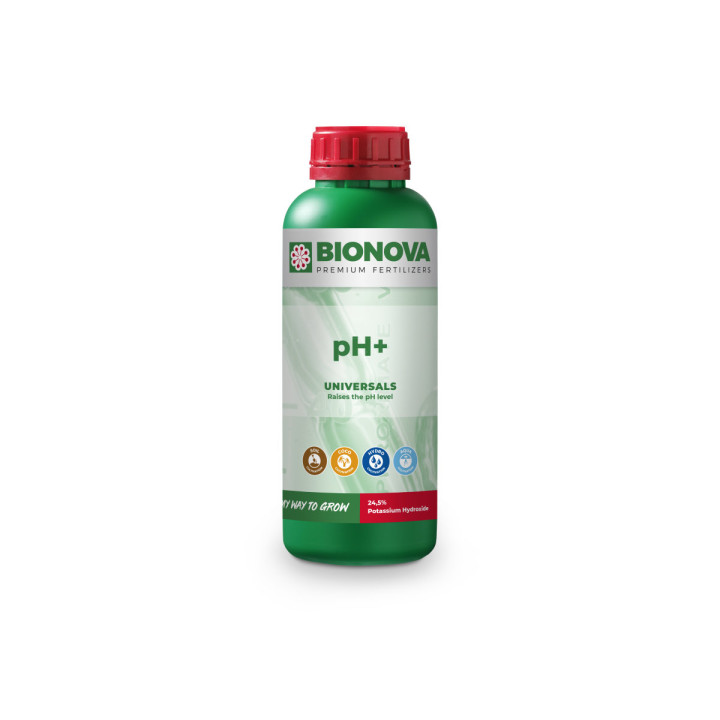 Ph Up 1L BIO NOVA - Ajusta el pH de tus cultivos - Aditivos Varios