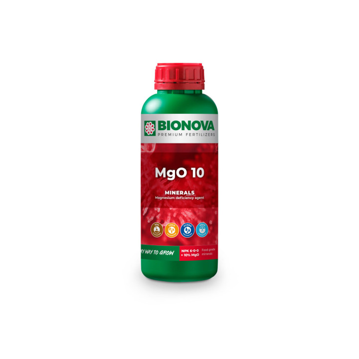 Magnesio 10% 1L - Fertilizante BIO NOVA - Aditivos Varios