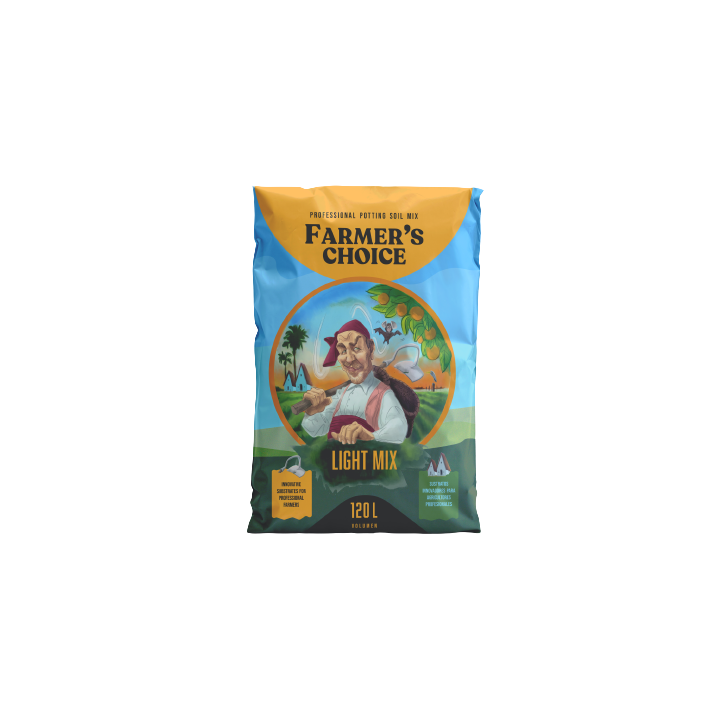 Sustrato Light Mix 120 L - Farmer's Choice - Sustratos de Producción