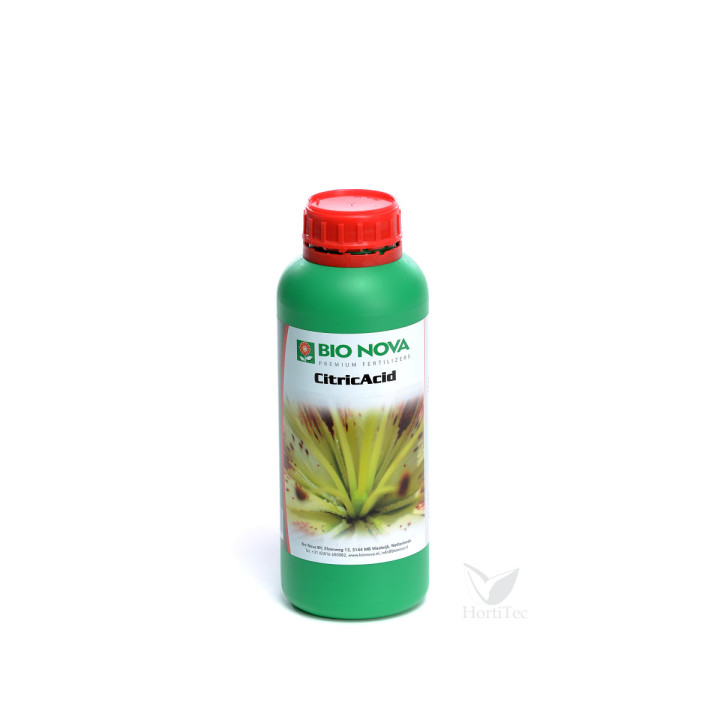 Ácido Cítrico 50% 1L BioNova - Fertilizante Ecológico - Aditivos Varios