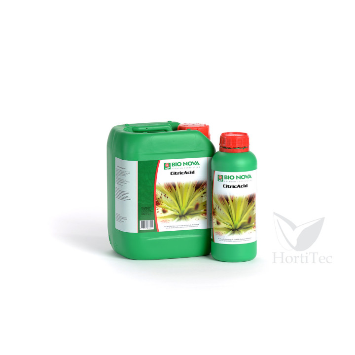 Ácido Cítrico 50% 1L BioNova - Fertilizante Ecológico - Aditivos Varios