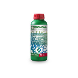 Veganics Grow 3-2-4 5L BioNova - Nutriente Orgánico - Nutrientes Vegetales