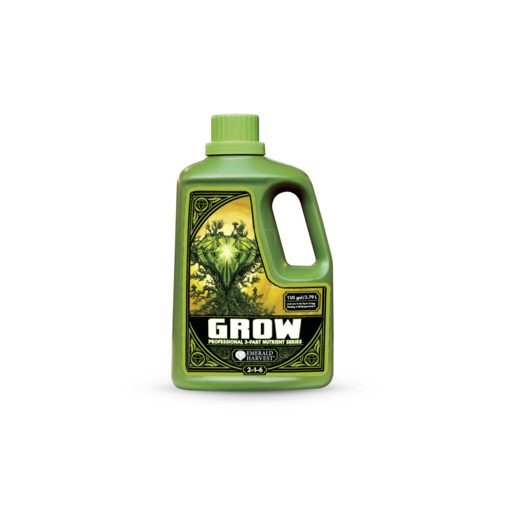 Grow Prof 3 Part 0.95 L - Fertilizante Emerald Harvest - Nutrientes