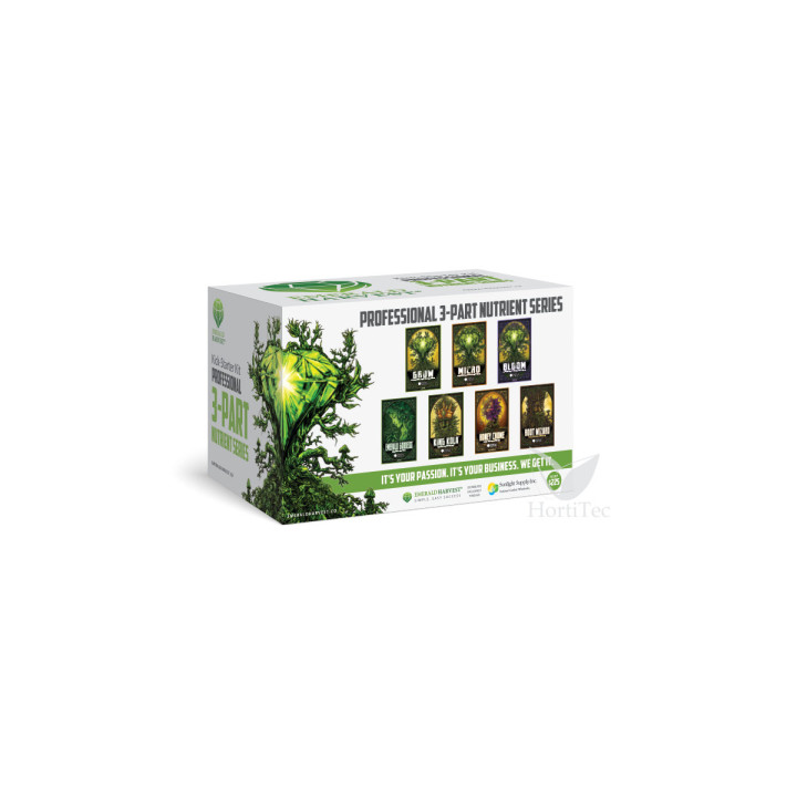Kick-Starter Kit 3 Part Base 1 - Emerald Harvest - Fertilizantes