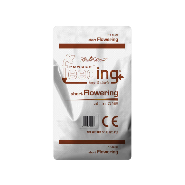 Fertilizante Short Flowering Indica 2.5 kg - GREEN HOUSE FEEDING® - Nutrientes