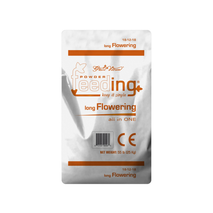 Long Flowering Sativa 125 g - Fertilizante GREEN HOUSE FEEDING® - Nutrientes