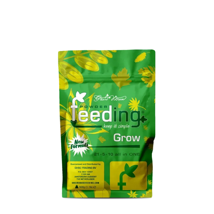 Grow 500g Green House Feeding - Fertilizante para Crecimiento - Fertilizantes