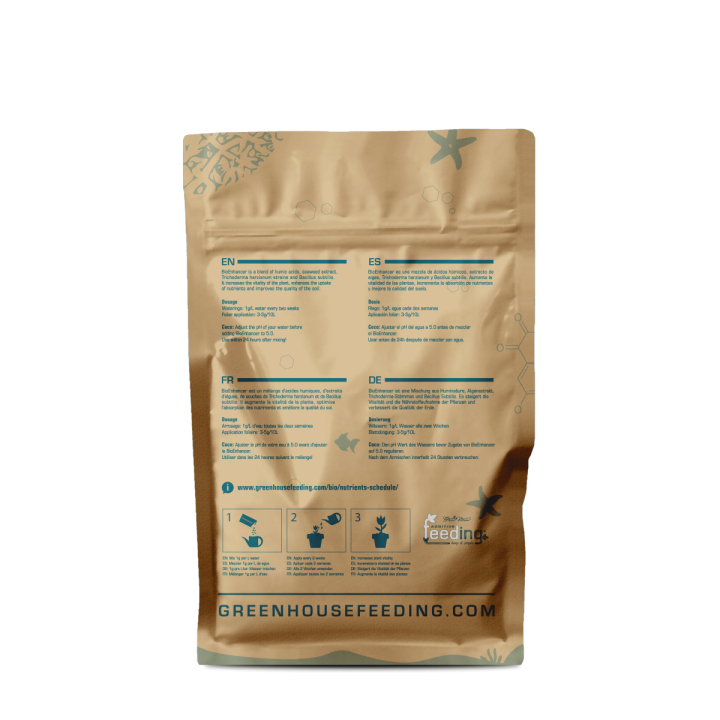 BioEnhancer 1 kg - Fertilizante Natural para Plantas - Aditivos Varios