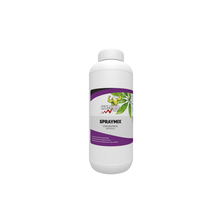 Spray Mix 250 ml - Fertilizante Foliar Natural HY-PRO - Aditivos Varios