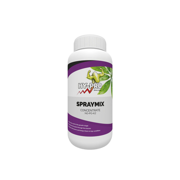 Spray Mix 250 ml - Fertilizante Foliar Natural HY-PRO - Aditivos Varios