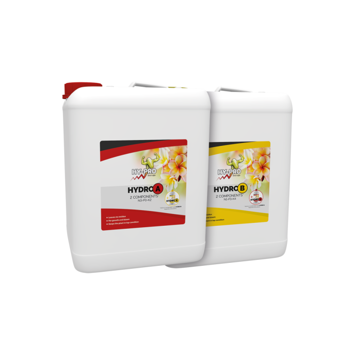 Hydro A+B 10 l Hy-Pro - Fertilizante Hidropónico - Nutrientes