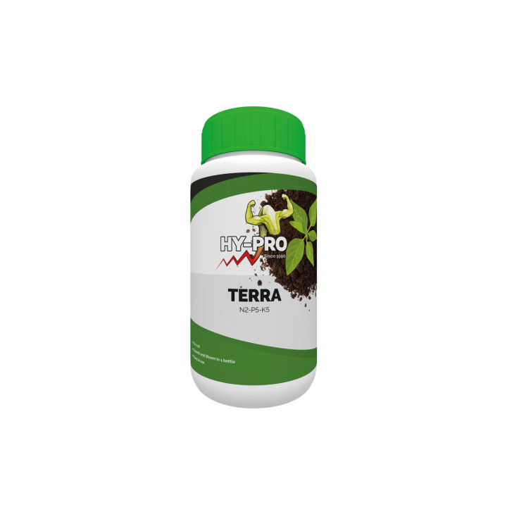 Hy-PRO Terra 500 ml - Fertilizante para Tierra - Nutrientes