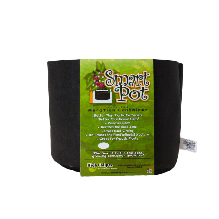 Maceta Smart Pot 41 L - Aireación y Drenaje Eficiente - Macetas de Tela y Bolsas