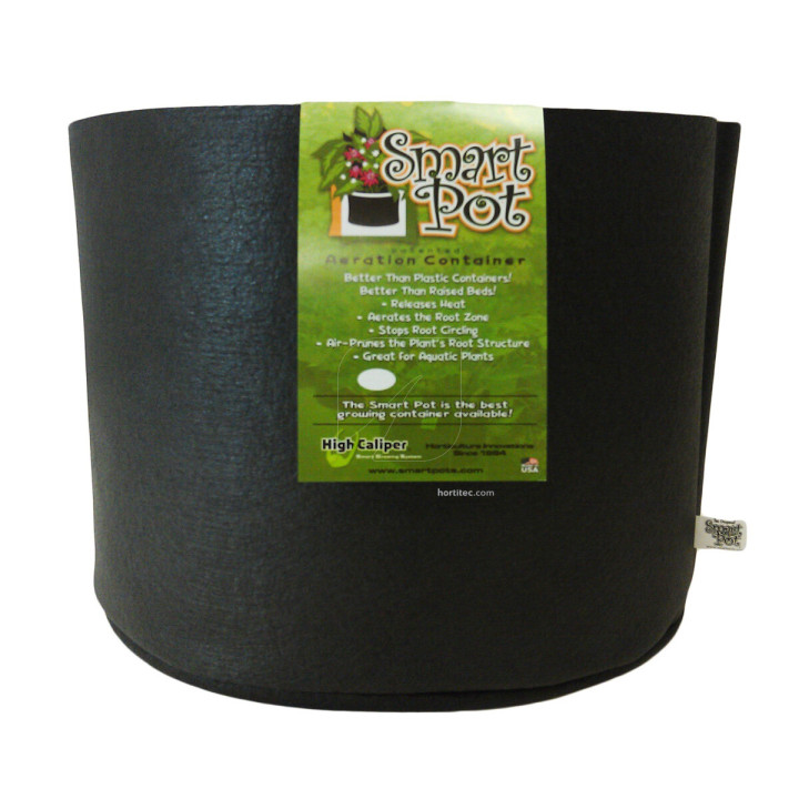 Maceta Smart Pot 41 L - Aireación y Drenaje Eficiente - Macetas de Tela y Bolsas