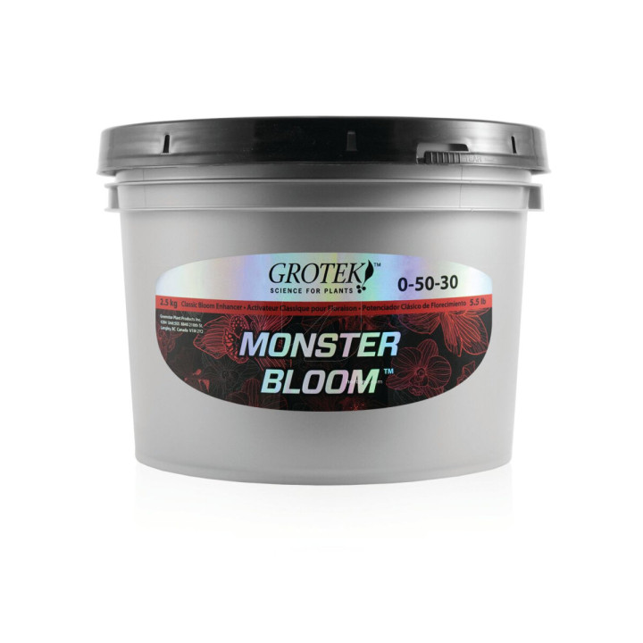 Monster Bloom 2.5 kg - Fertilizante para Floración | GROTEK™ - Aditivos Varios
