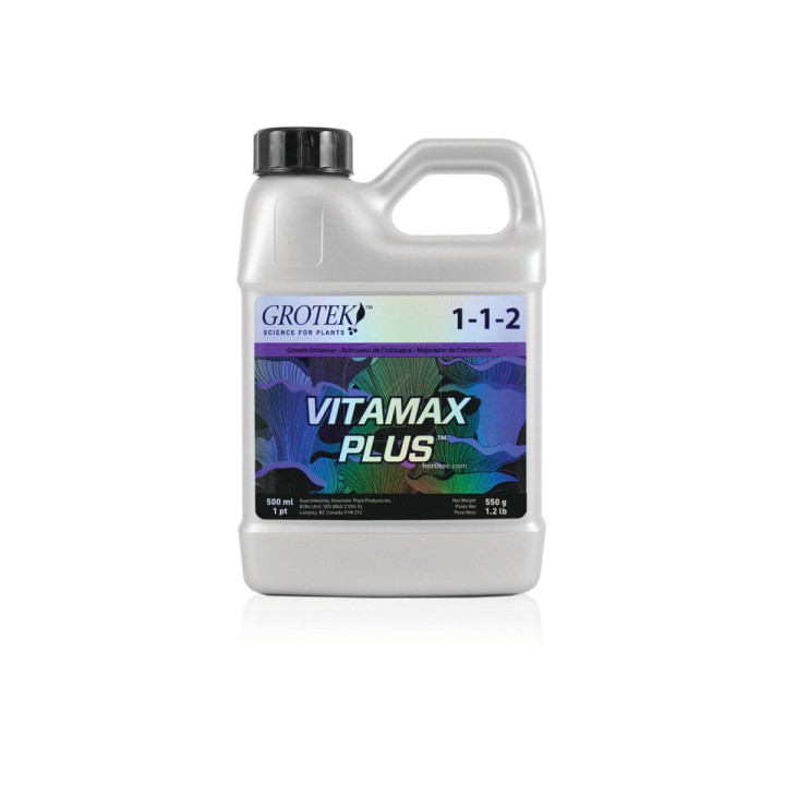 Vitamax Plus 500 ml - Fertilizante para Plantas | GROTEK™ - Aditivos Varios