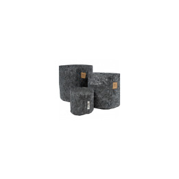Root Pouch Charcoal 2,3 L - Maceta de Tela Sin Asas - Macetas de Tela y Bolsas