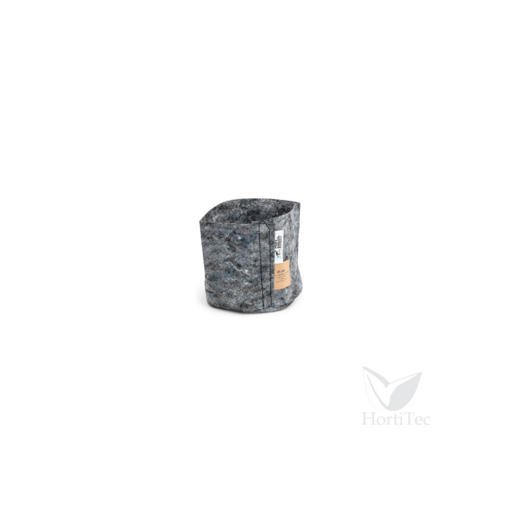 Root Pouch Charcoal 2,3 L - Maceta de Tela Sin Asas - Macetas de Tela y Bolsas