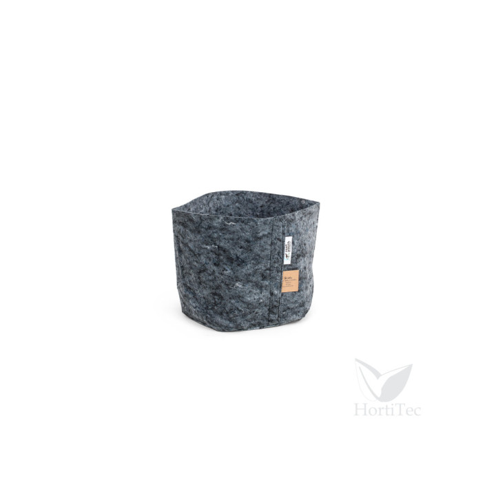 Root Pouch Charcoal 2,3 L - Maceta de Tela Sin Asas - Macetas de Tela y Bolsas