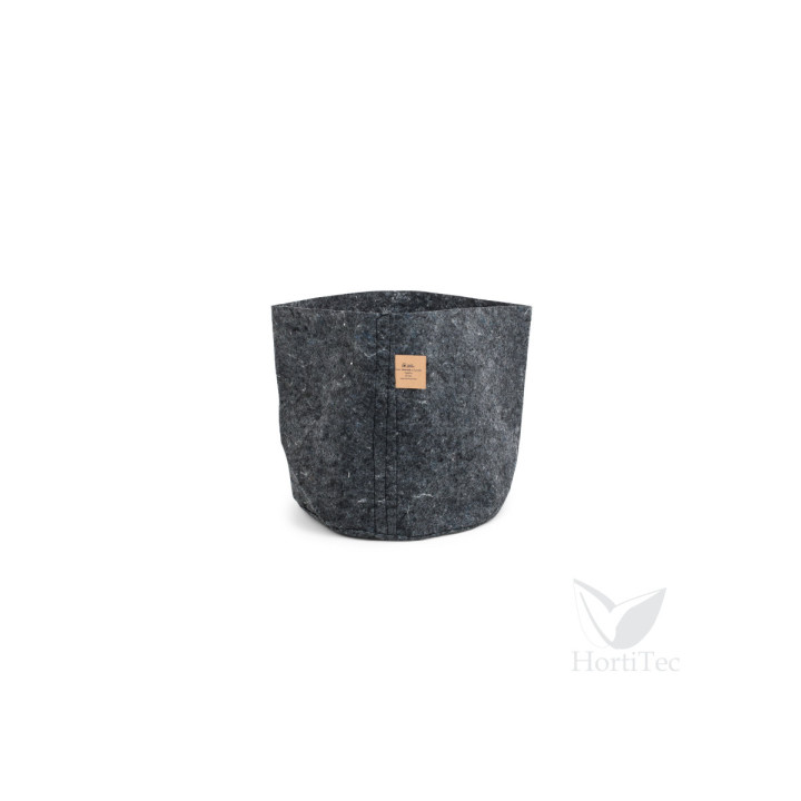 Root Pouch Charcoal 2,3 L - Maceta de Tela Sin Asas - Macetas de Tela y Bolsas