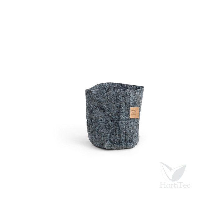 Root Pouch Charcoal 2,3 L - Maceta de Tela Sin Asas - Macetas de Tela y Bolsas