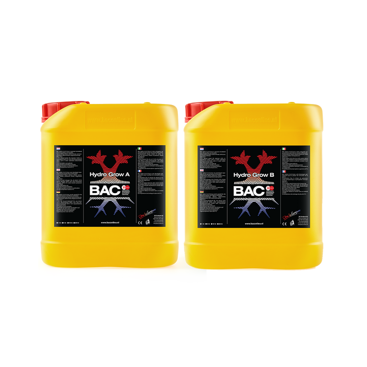 Hydro Grow A&B 20 L BAC - Fertilizante Hidropónico - Fertilizantes