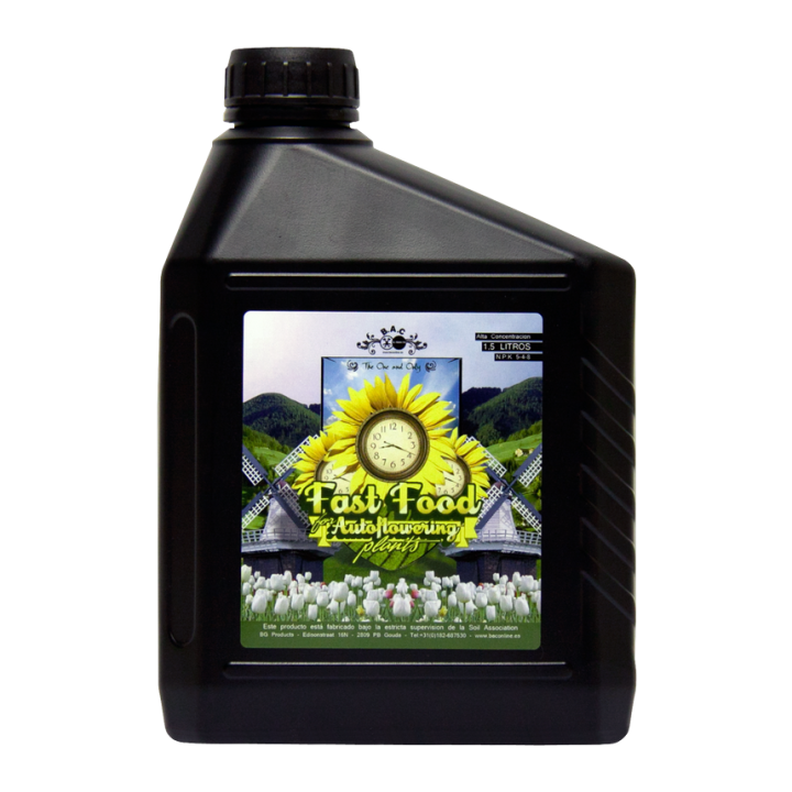 Fast Food Orgánico 1,5 L BAC - Fertilizante Vegano - Fertilizantes