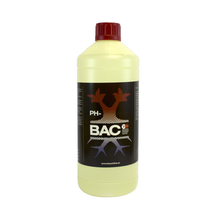 pH Down 250 ml BAC - Ajuste de pH para Cultivos - Fertilizantes