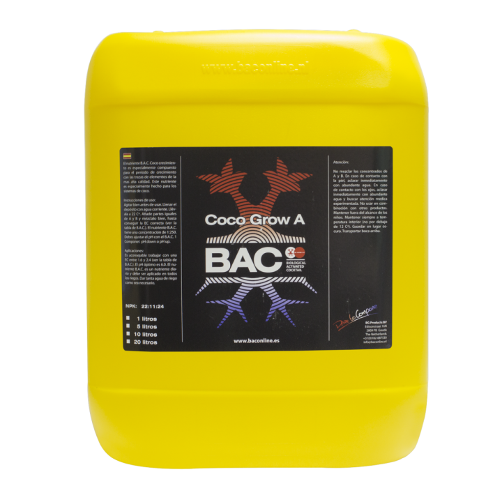 Coco A Grow 1 L BAC - Fertilizante para Cultivos - Fertilizantes