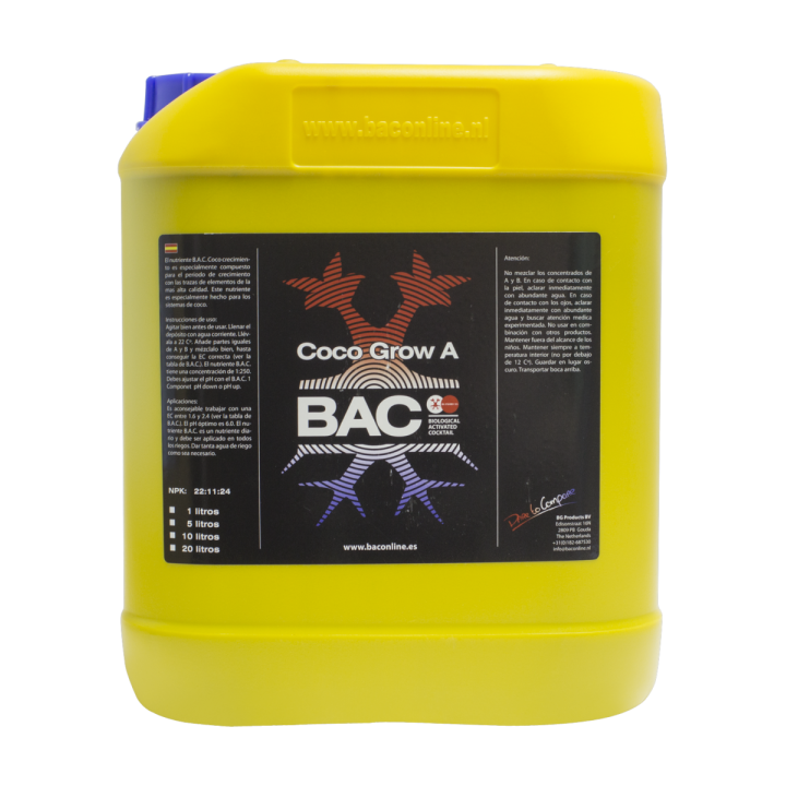 Coco A Grow 1 L BAC - Fertilizante para Cultivos - Fertilizantes