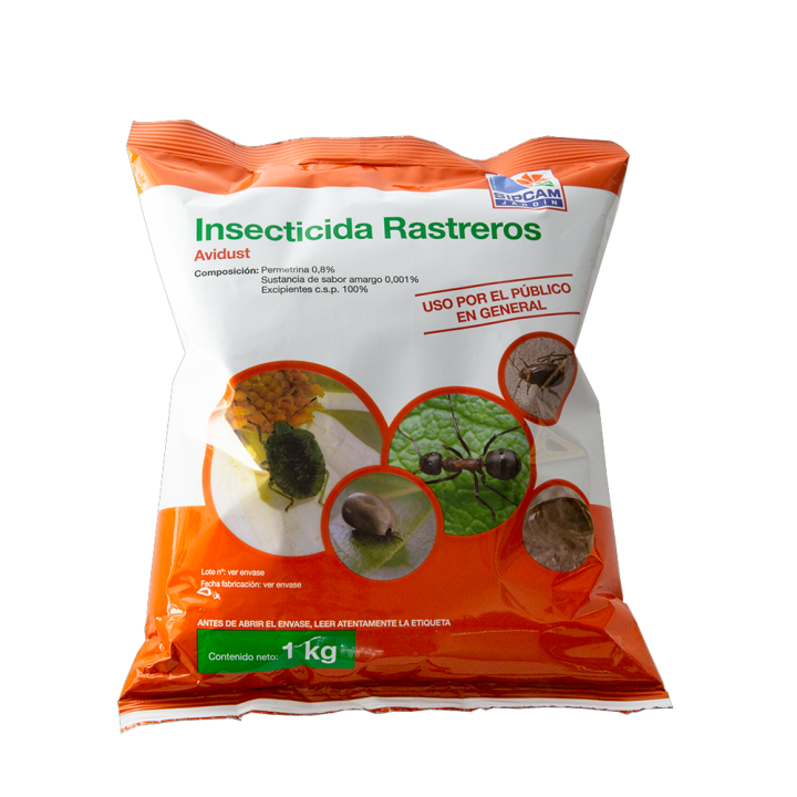 Avidust Insecticida Permetrina 0,8% 1 kg - SIPCAM JARDIN - Fertilizantes
