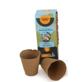 Macetas Seedling Pot 8cm (16 u) - Farmer's Choice - Bandejas