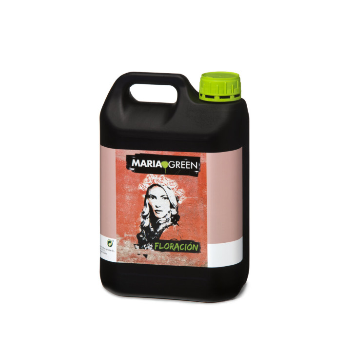 Fertilizante Floración 1L Maria Green - Plantas Sanas - Estimulantes de la planta