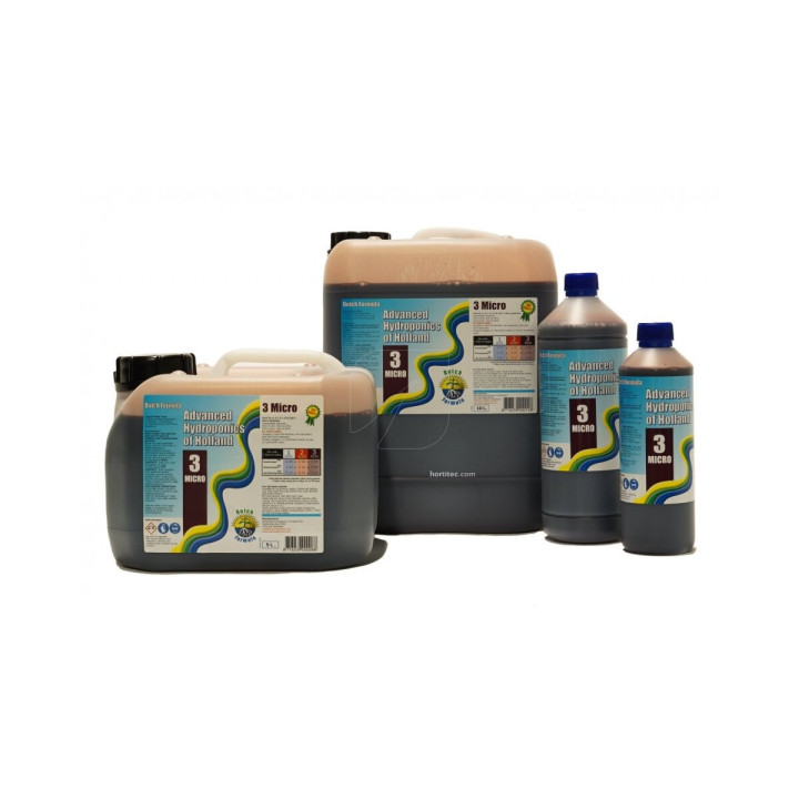 Dutch Formula Micro 3 5L - Fertilizante Avanzado - Nutrientes
