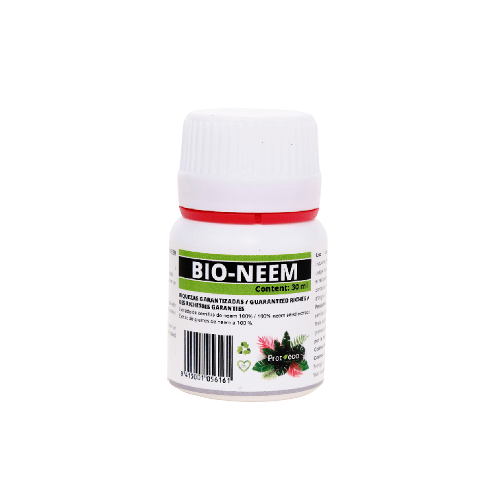 Bio-neem 30 ml Prot-Eco - Fertilizante Biológico Eficaz - Fungicidas Biológicos
