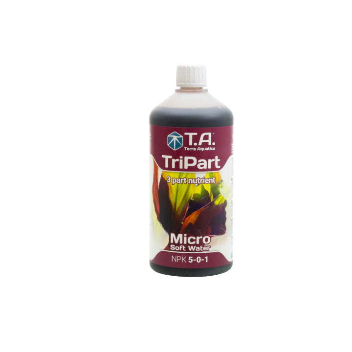 Tripart Micro Agua Blanda 1L - Terra Aquatica - Nutrientes