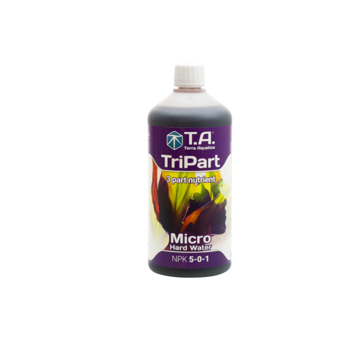 Tripart Micro Agua Dura 1 L - Terra Aquatica - Nutrientes